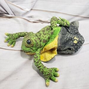 Crocodile Creek Metamorphosis Tadpole Frog Anne Wilkinson Plush Reversible Rare
